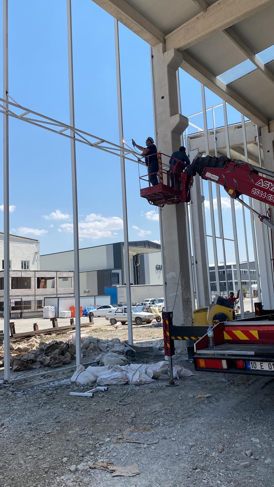 Organize sanayi bölgesi KOBİ elektrik tesisat projesi